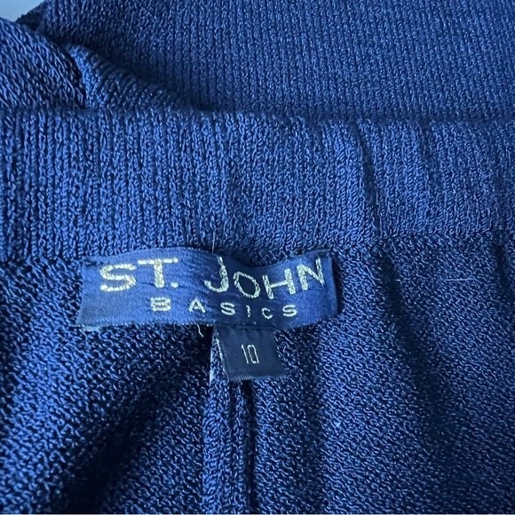 St John Basics knit pleated pants - Picture 6 of 11